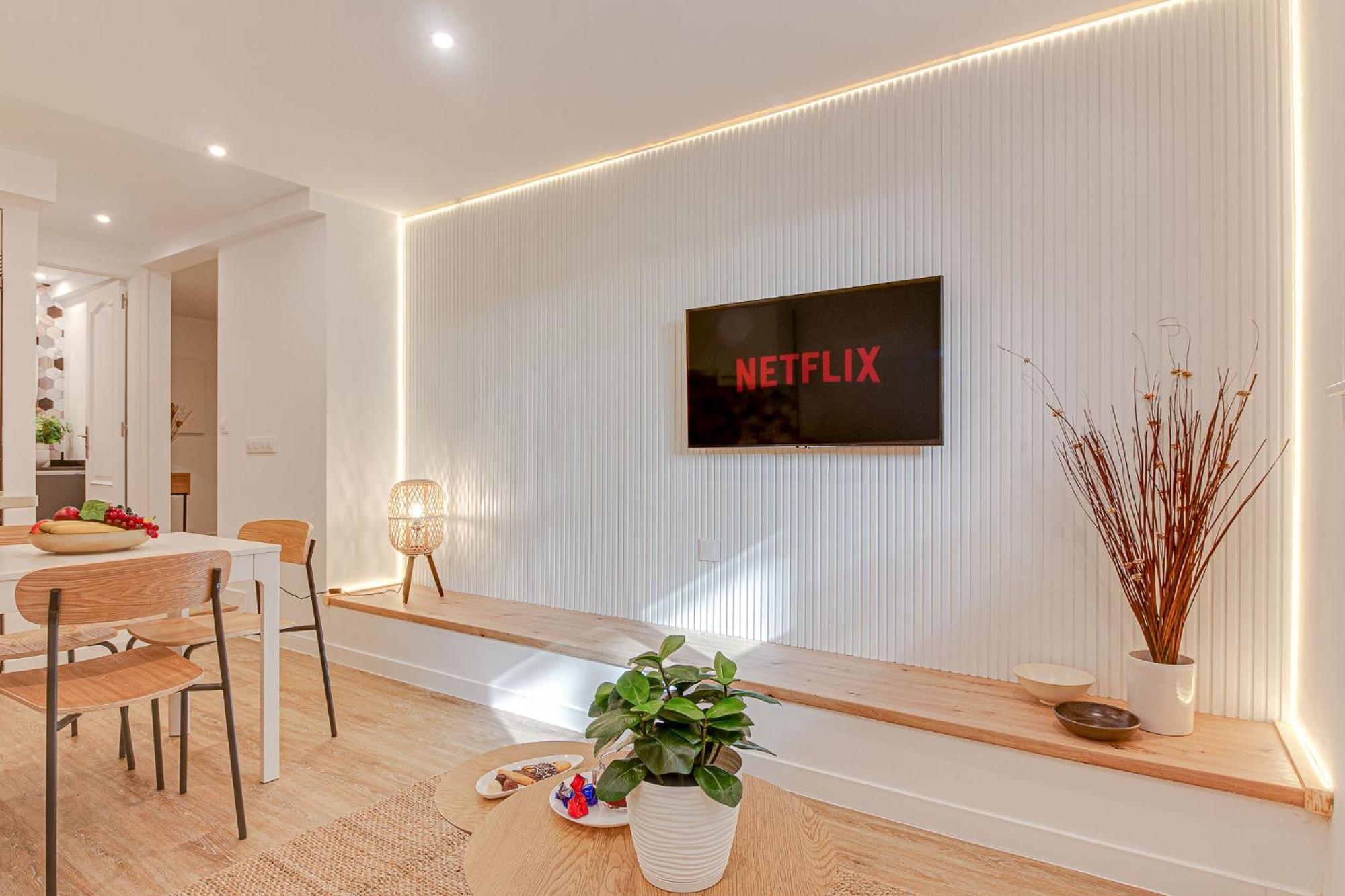 Diseno A Coruna Con Garaje Gratis By Theblueapartments Com Zewnętrze zdjęcie