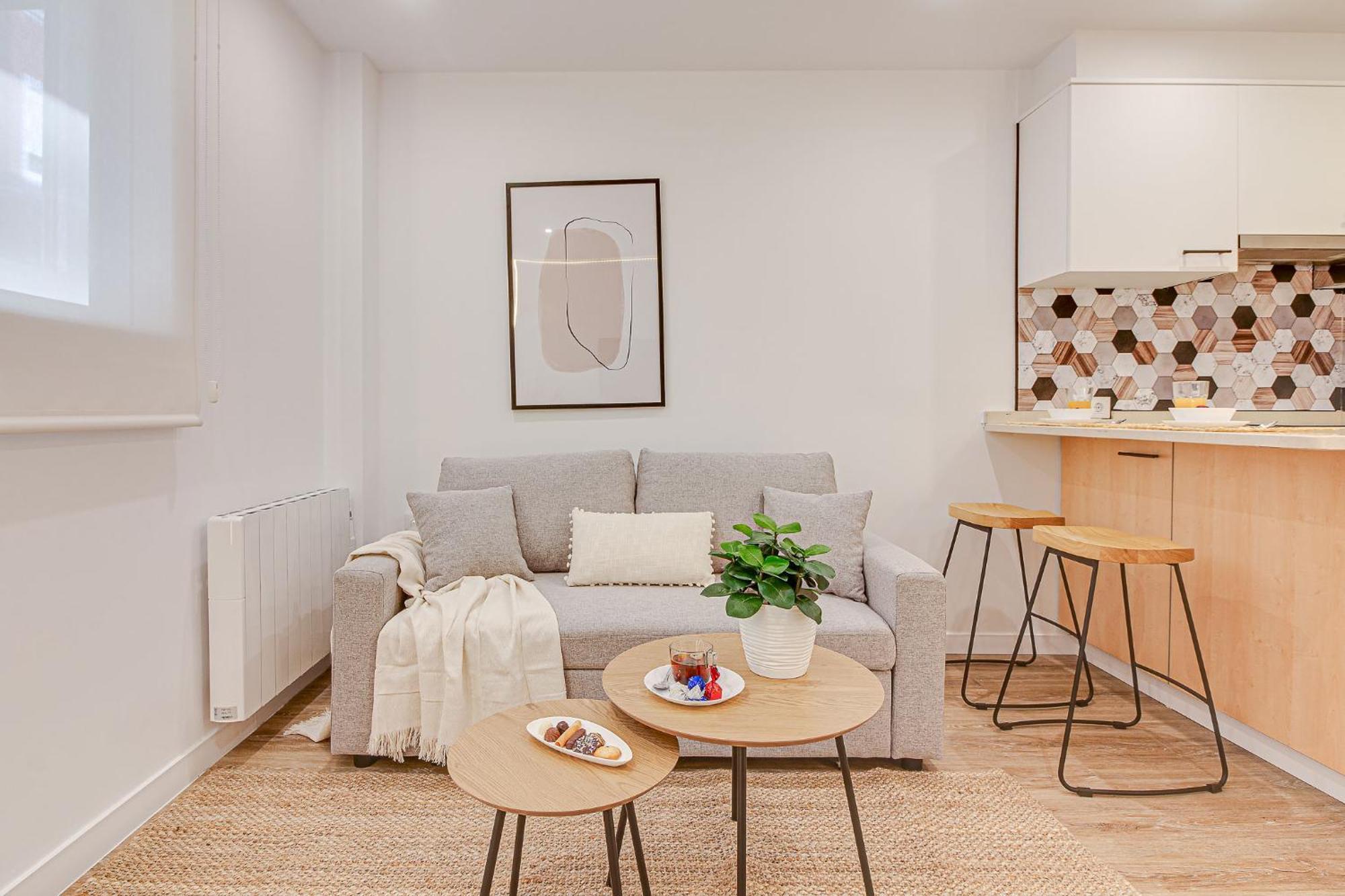 Diseno A Coruna Con Garaje Gratis By Theblueapartments Com Zewnętrze zdjęcie