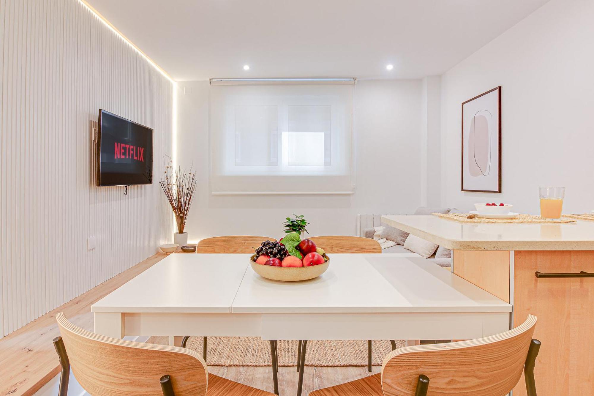 Diseno A Coruna Con Garaje Gratis By Theblueapartments Com Zewnętrze zdjęcie